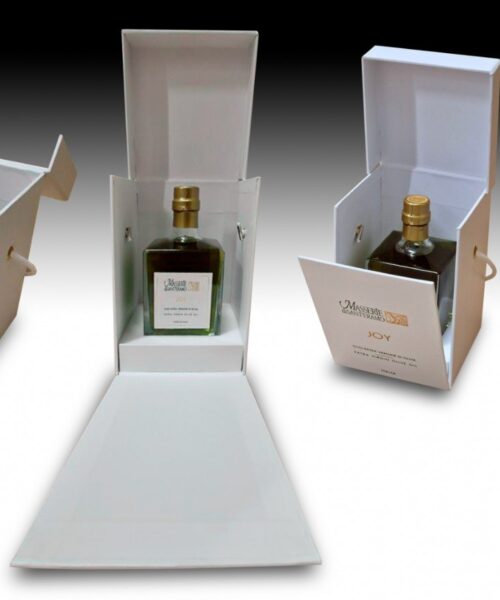 Joy Monocultivar Ogliarola Reinsortiges Olivenöl extra vergine Luxury Gourmet Limited Edition – Bild 3