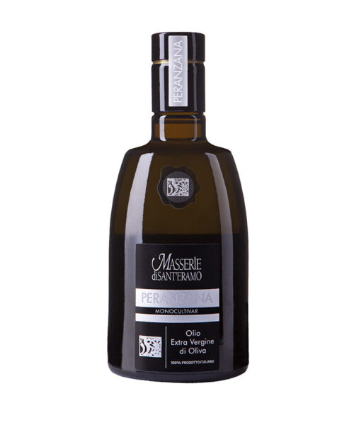 Monocultivar Peranzana - Reinsortiges Olivenöl extra vergine Premium-Olivenöl aus Apulien in eleganter Geschenkbox